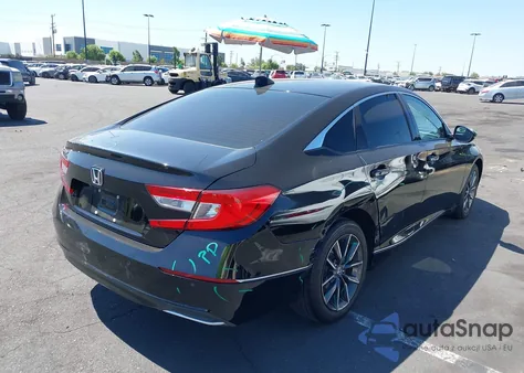 2021 Honda Accord Ex-L из США, поврежденный, VIN 1HGCV1F52MA119077